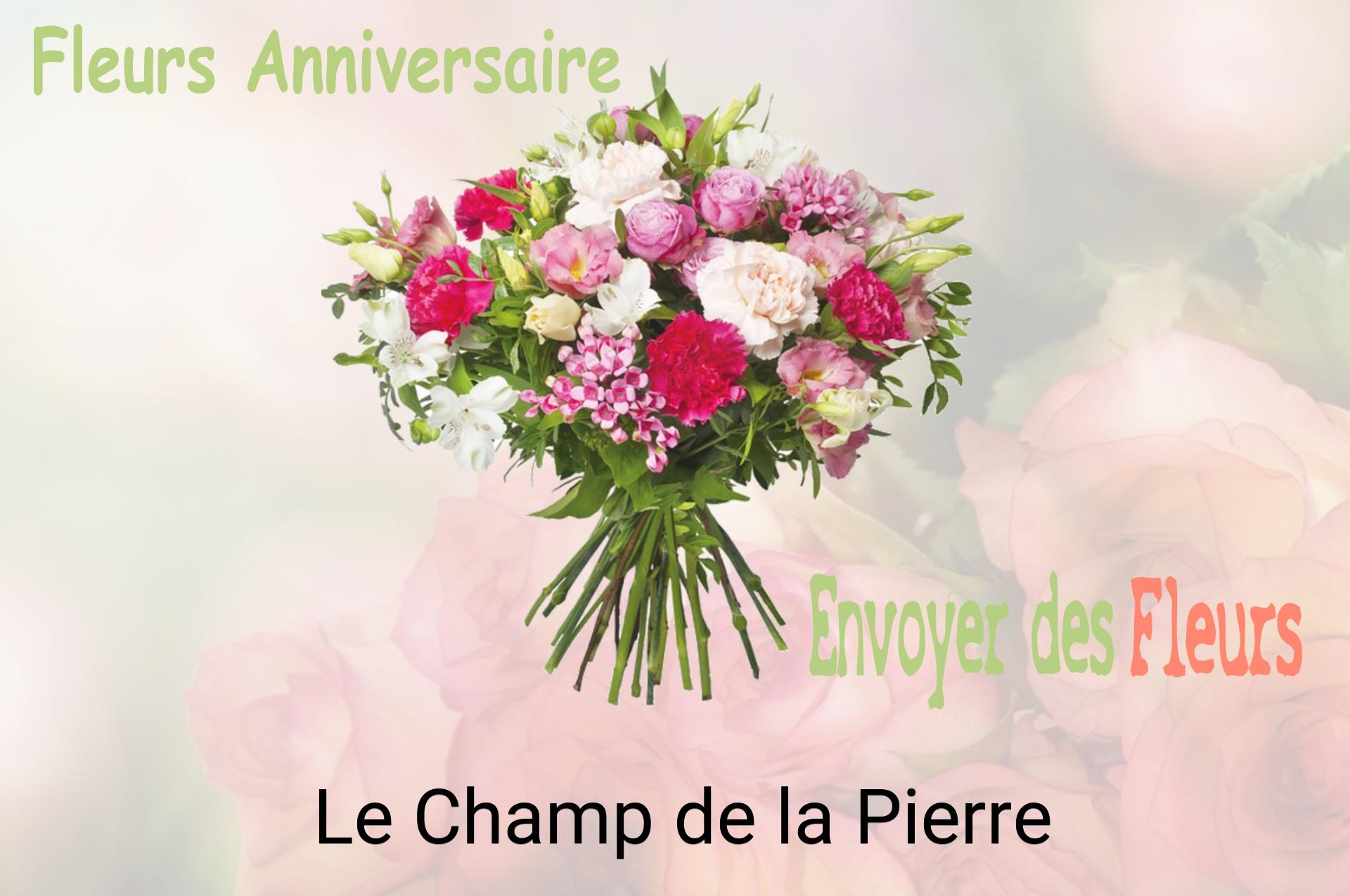 Bouquet de fleurs d’anniversaire livré à Le Champ-de-la-Pierre